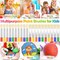 Paint Brushes, 50 Pcs Kids Paint Brushes Bulk Toddler Paint Brushes Set with Big Round Paint Brush and Large Flat Paint Brushes for Preschool Children Painting Party Supplies